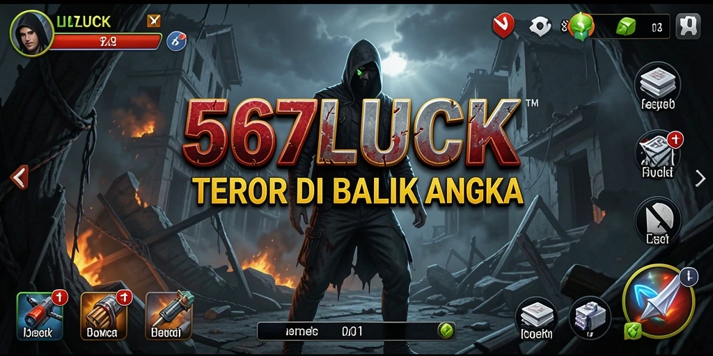 Pemain menghadapi makhluk menakutkan di dunia kelam 567LUCK.