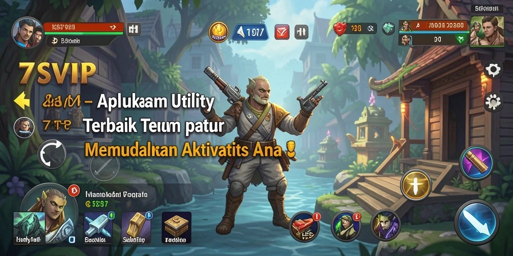 Tampilan utama aplikasi 7SVIP yang menarik dan fungsional.