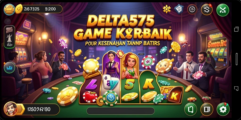 Tampilan game Kasino yang memukau dengan gameplay yang menegangkan.