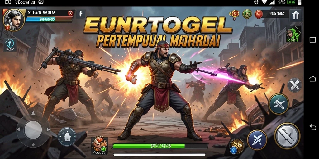 Tampilan seru dan dinamis dalam gameplay EUROTOGEL.