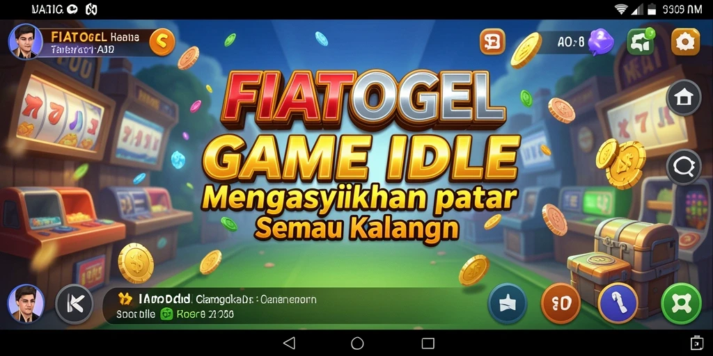 Tampilan gameplay FIATOGEL yang menarik dan menghibur.