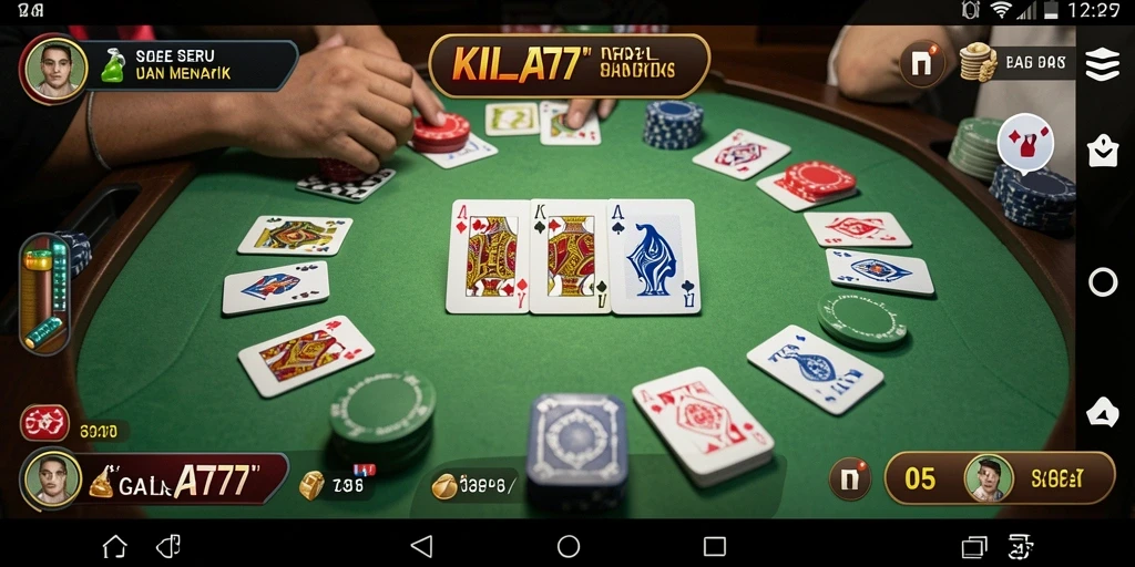 Tampilan gameplay KILAT77 yang seru dan interaktif.