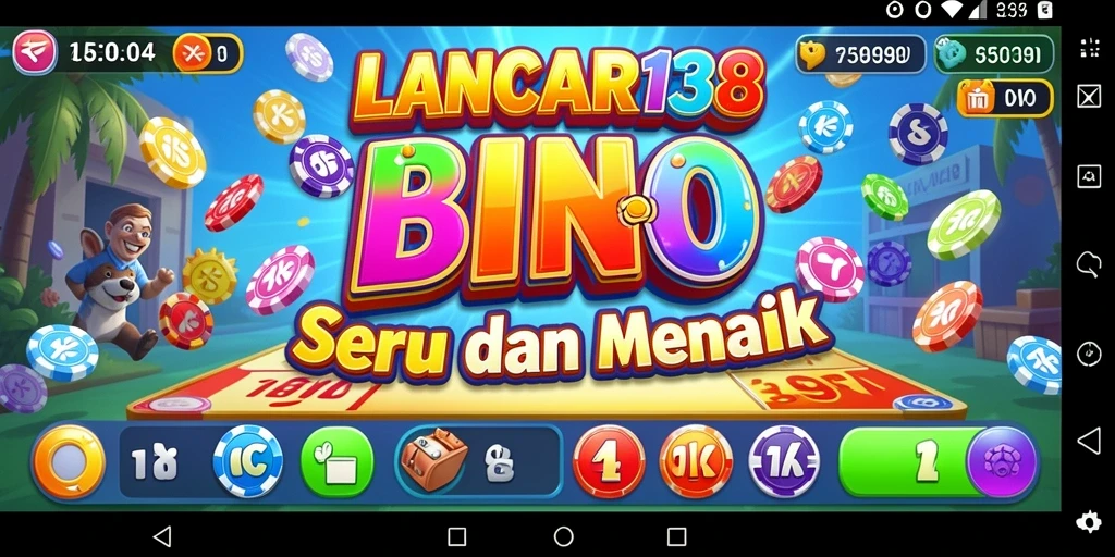 Tampilan seru dari gameplay Bingo di LANCAR138.
