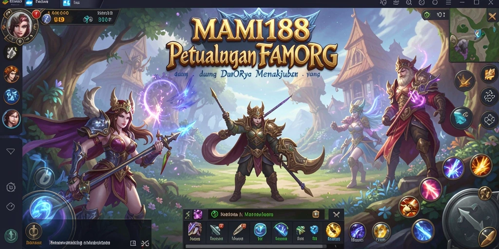 Tampilan grafis menakjubkan dari gameplay MAMI188 yang imersif.