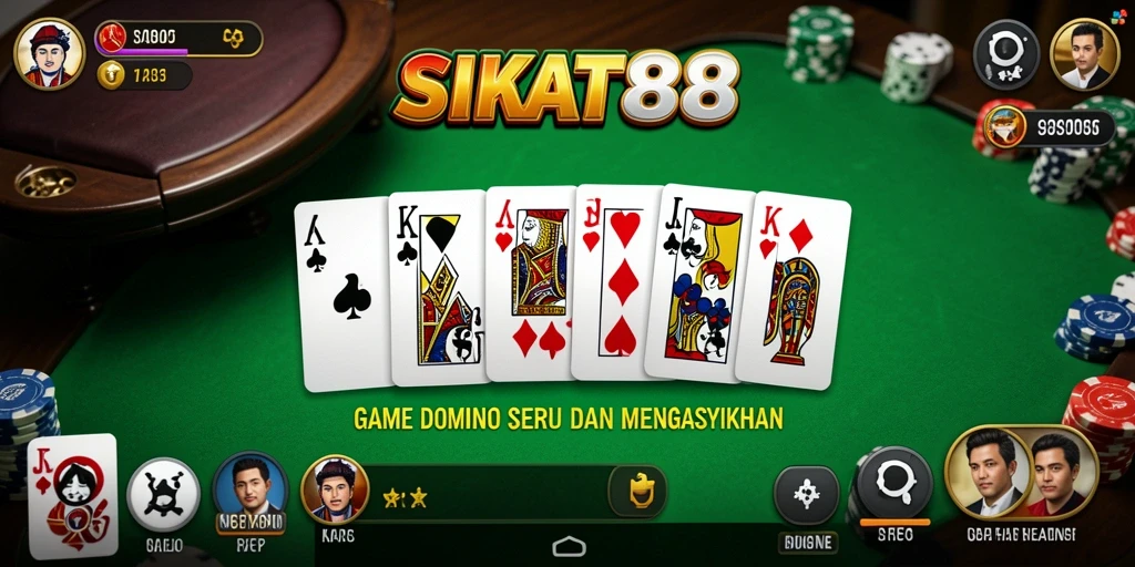 Tampilan gameplay menarik dari SIKAT88 saat pertandingan berlangsung.