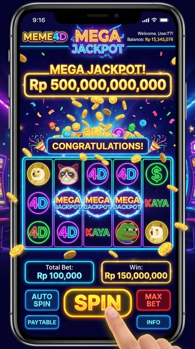 Proses unduh yang cepat dan sederhana di meme4d.